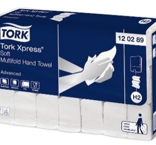 Tork Xpress Soft Multifold lehträtik 2x 180lehte 21pakki/kastis