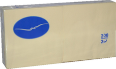 Salvrätt 24x24 2x ŠAMPANJA 200tk/pk