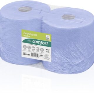 Satino Cleaning Roll, 2x rullpühkepaber 23cm, sinine, 2×350 m