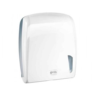 Grite  V-fold lehtkättepaberi hoidik plastik, Valge