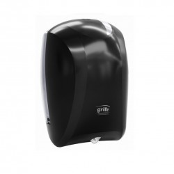 Grite  rullpaberi hoidik plastik, Must