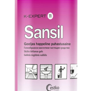 KE 11 geeljas happeline puhastusgeel Sansil 1l