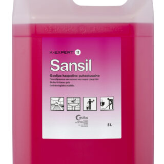 KE 11 Sansil geeljas happeline puhastusgeel 5l