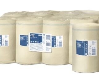 Mini 115  1x, rullkätepaber, kollane 11x115 m