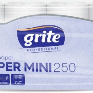 Tualettpaber Grite Super Mini 250 3x 27.50m rullis 8 rll/pakkis