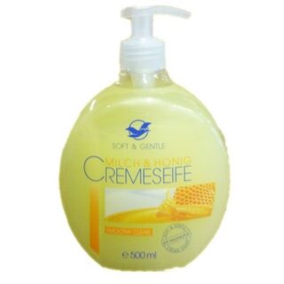 Vedelseep piim & mesi 0,5L pumbaga