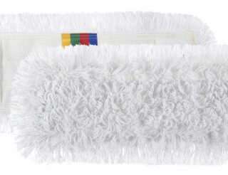 Wet-Disinfection mopp taskudega 40 cm, polüester/puuvill