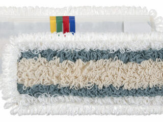 Wet-Disinfection mopp taskudega 40 cm, mikrokiud/puuvill/polüester
