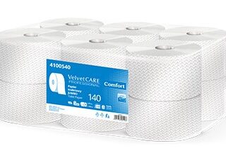 Lumivalge 2-kihiline eriti pehme rulltualettpaber, 100% tselluloosist, 12 rulli pakendis